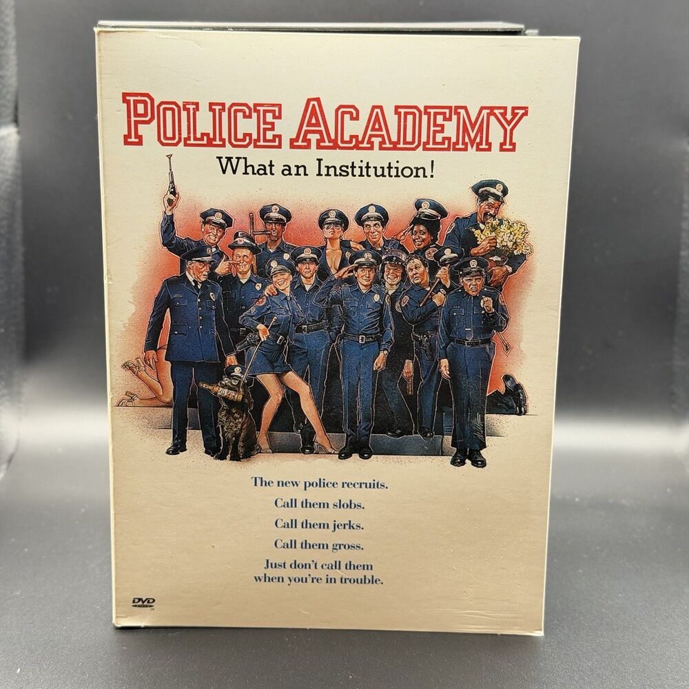 Police Academy DVD Steve Guttenberg Kim Cattrall R 2000 Warner 96 Min Subs